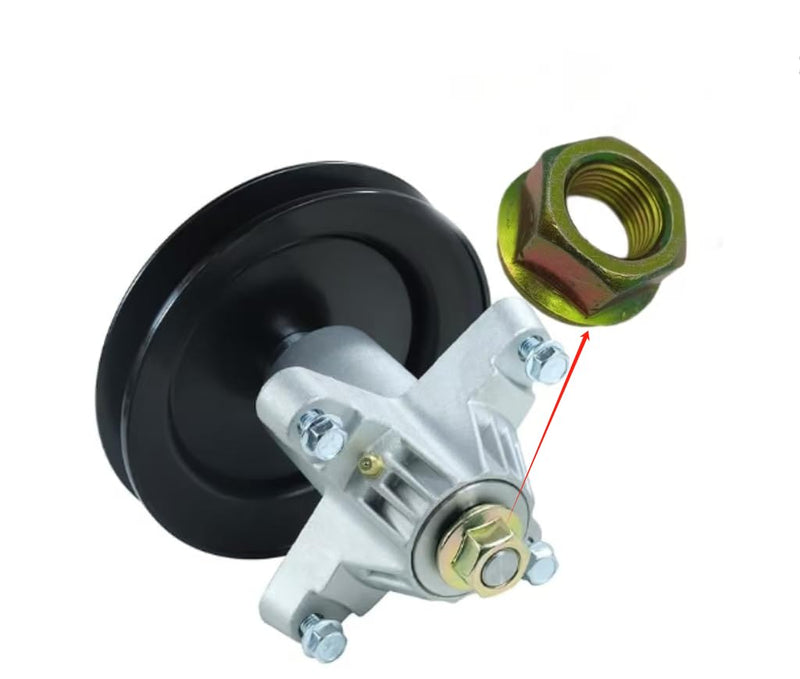 (3 Pack) Spindle Blade Nut Fits for MTD Cub Cadet Mower RZT 50 - RZT 54 - RZT42