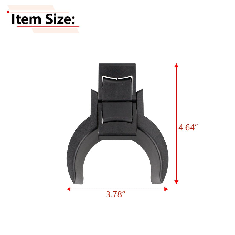 RLB-HILON Cup Holder Insert Divider Compatible with Toyota Highlander 2014 2015 2016 2017 2018 2019 Year Style A