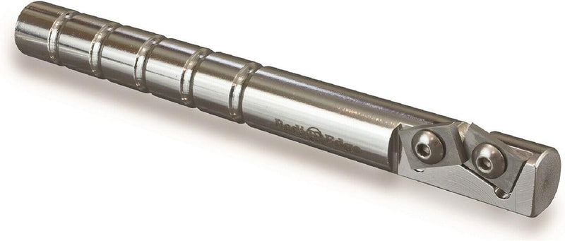 Redi Edge Stainless Steel Knife Sharpener – Stainless Steel Rust-Resistant Knife Sharpener with 40° Angle & Honing Surface for Outdoor and Kitchen Use