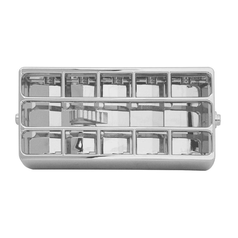 GG Grand General 68286 Chrome Plastic AC Vent for Peterbilt 357/378/379/385 Series, 2001-05