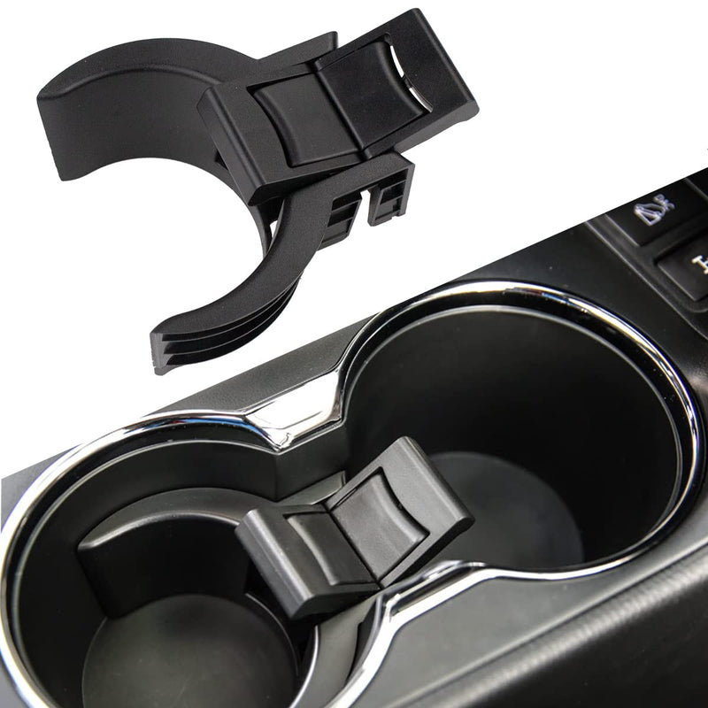 RLB-HILON Cup Holder Insert Divider Compatible with Toyota Highlander 2014 2015 2016 2017 2018 2019 Year Style A