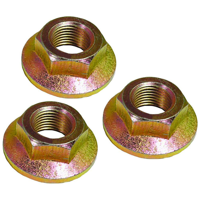 (3 Pack) Spindle Blade Nut Fits for MTD Cub Cadet Mower RZT 50 - RZT 54 - RZT42