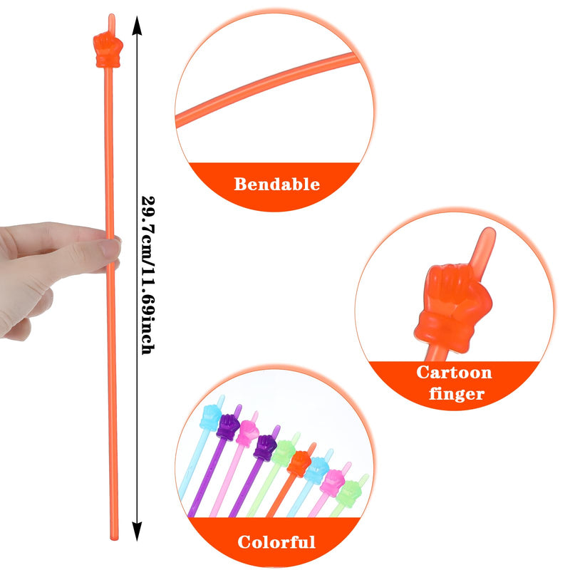 20 Pcs Finger Pointer Stick, Reading Pointers Hand Pointing Stick Teaching Finger Class Pointer for Teachers Classroom Teacher Must Haves Supplies Essentials