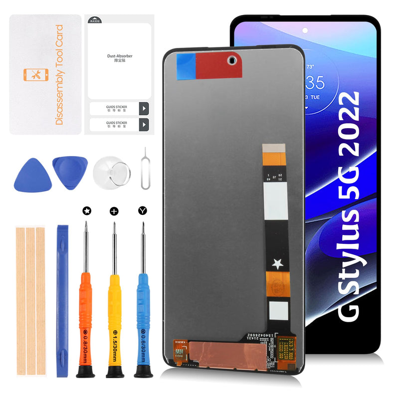 for Motorola Moto G Stylus 5G 2022 6.8" LCD Screen Replacement LCD Display Touch Digitizer Screen Assembly XT2215-1 XT2215-4 XT2215-2 with Repair Tools(Not for G Stylus 4G 2022)
