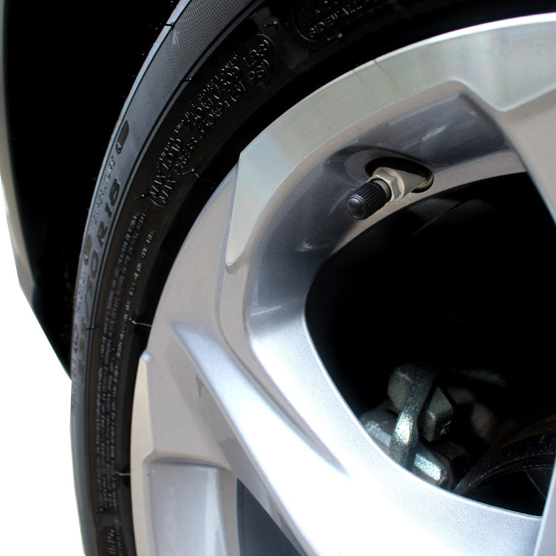 (30 Pack) Tire Stem Valve Caps, with O Rubber Ring, Universal Stem Covers for Cars, SUVs, Bike and Bicycle, Trucks, Motorcycles, Airtight Seal Heavy Duty (Black (30 Pack)) Black (30 Pack)