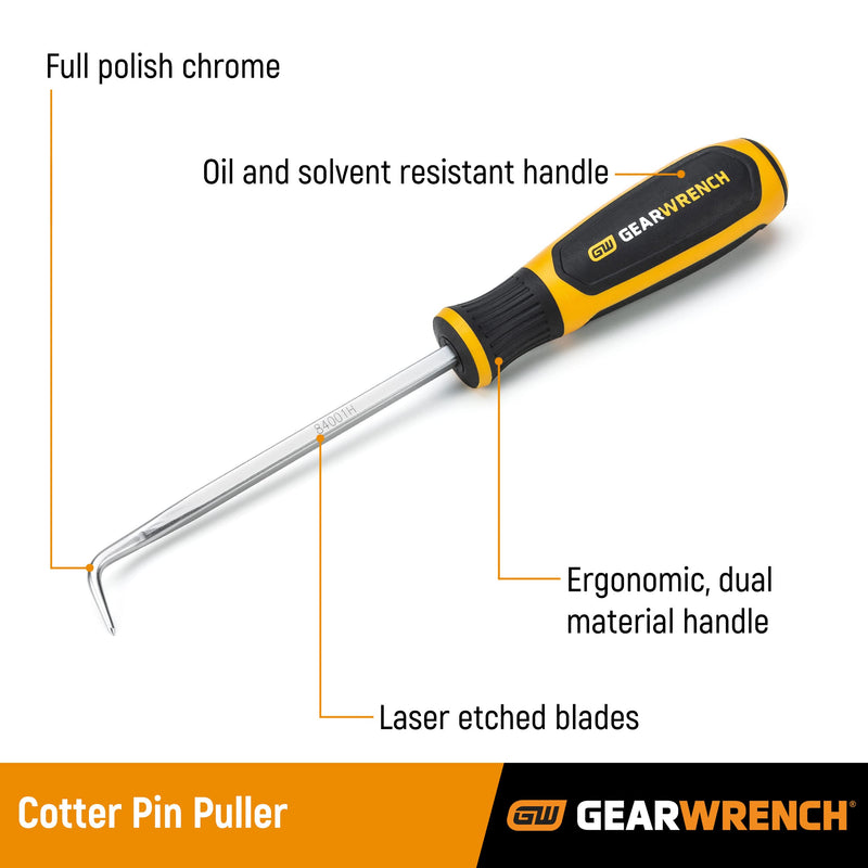 GEARWRENCH 5" Cotter Pin Puller - 84001H Cotton Pin Puller New Version