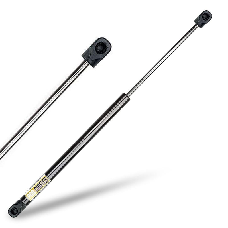 Trash Chute Hydraulic Closer Door Parts. 17 inch Extended Gas Piston Closure for Bottom hinged Garbage & Laundry Intake Doors. Hardware by Pro Chutes.