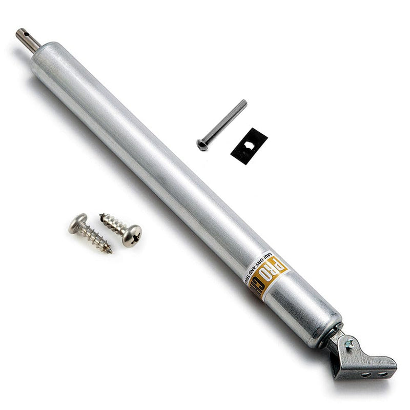 Trash Chute Door Hydraulic Closer. 10 Inch Retracted Piston Pump for Bottom & Side Hinged Laundry and Garbage Doors.