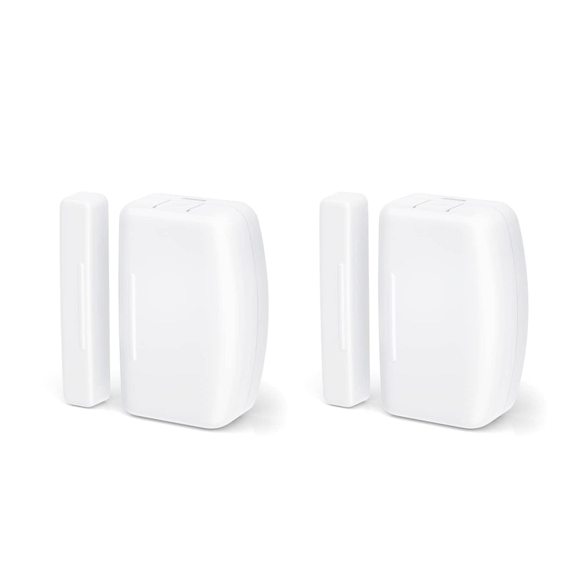 THIRDREALITY Zigbee Contact Sensor 2 Pack,Door and Window Monitor, Home Automation,Works with Home Assistant,SmartThings,Aeotec,Homey,Hubitat or Echo Devices with Build-in Zigbee Hub,hub Required Door Sensor 2 Pack