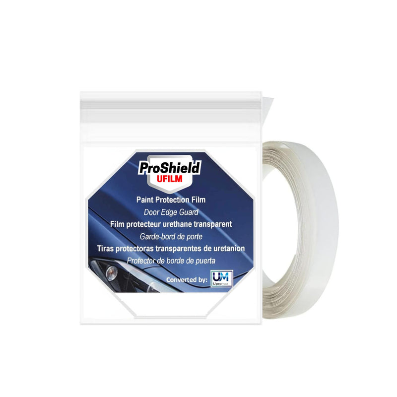 Roll Door Edge Guard Paint Protection Film 0.4" 1" 2" 4" 8" x 240" 5' to 33 Yd, 8mil Impact Areas Scratches Chips Debris Clear Long-Lasting Resistant UV Gard (0.4 Inches x 5 YD) 0.4 Inches x 5 YD