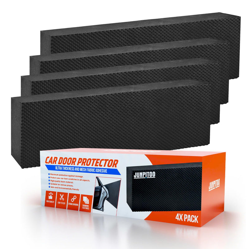 Garage Wall Protectors (4 Pack) - 1.2 Inches Thick Foam Bumper Guards for Car Door Protection, Scratch Resistant, Waterproof & Easy to Install, Heavy-Duty Garage Parking Safety Shields for Walls