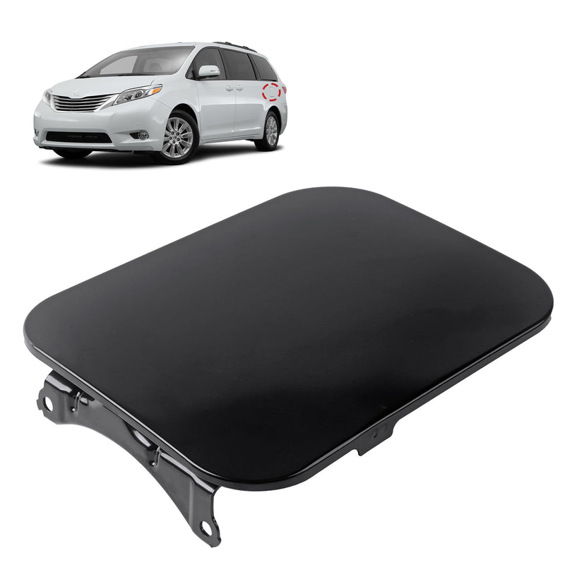 Fuel Filler Door, Fuel Cap Cover, Gas Cap Door, Gas Tank Door Compatible With Toyota Vehicle Sienna 2011-2019 Replace# 926-395, 77350-08020, 7735008020