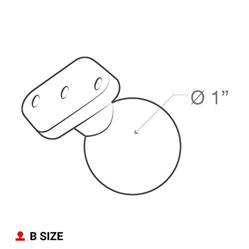 RAM MOUNTS Diamond Ball Base Marine-grade Aluminum - LeoForward Australia