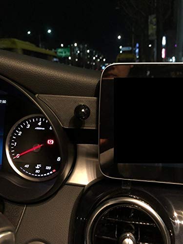 Cellphone Holder Compitable with Mercedes Benz GLC(X253), C(W205) (10.25inch Screen Black) 10.25inch black - LeoForward Australia