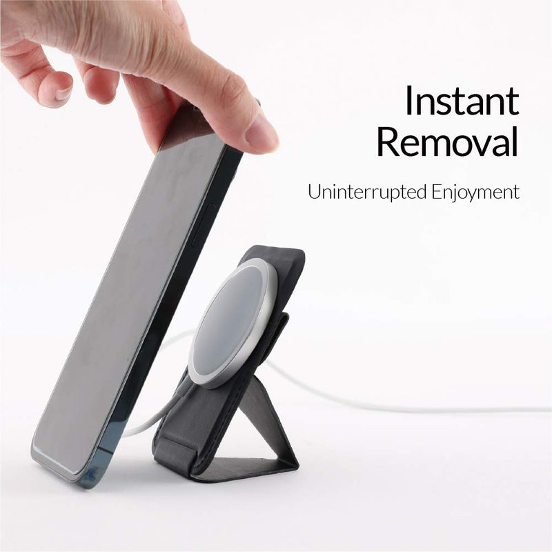 MOFT The First Snap-On Magnetic Stand & Wallet for iPhone 12 Series for iPhone 12/12 Mini/12 Pro/12 Pro Max (Ash Grey) - LeoForward Australia