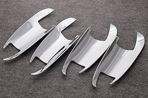 Chrome Door Handle Inserts Cup trim Fit For Mercedes-Benz C W204 GLK X204 ML GLE GL GLS Class W166 X166 2013 2014 2015 2016 2017 2018 - LeoForward Australia
