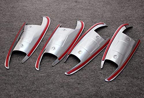 Chrome Door Handle Inserts Cup trim Fit For Mercedes-Benz C W204 GLK X204 ML GLE GL GLS Class W166 X166 2013 2014 2015 2016 2017 2018 - LeoForward Australia
