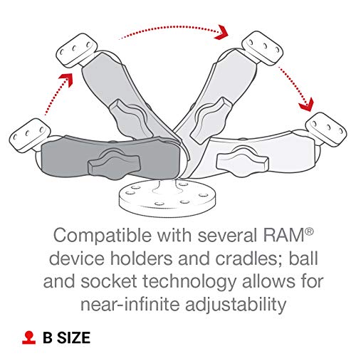 RAM MOUNTS Diamond Ball Base Marine-grade Aluminum - LeoForward Australia