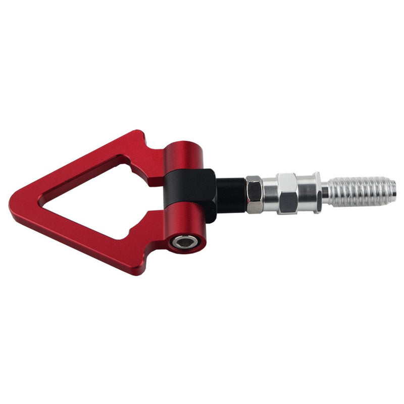 DEWHEL Triangle Tow Hooks Ring Front Rear Red Fits Euro Auto BMW E46 E81 E30 E36 E90 E91 E92 E93 1 3 5 6 7 Series & Mini Cooper Red-Euro Car - LeoForward Australia
