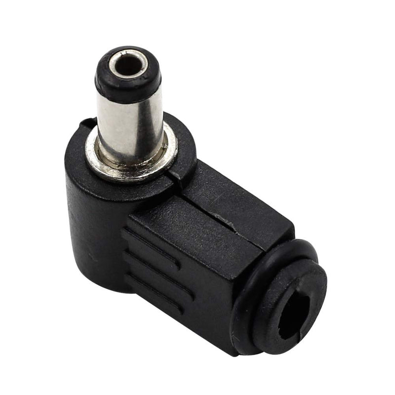 Luomorgo Right Angle 5.5 x 2.1mm/0.22 x 0.08 inch DC Socket Jack Charger Power Plug Solder 20pcs - LeoForward Australia