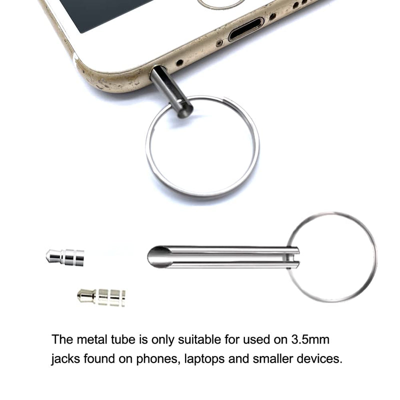 Metal Tube Headphone Plug Extraction Tool- Headphone Tip Removal Tool,Remove Broken Headphone Plug from Headphone Jack of Mobile Devices - LeoForward Australia