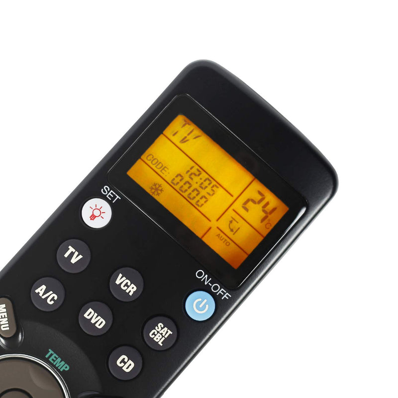 CHUNGHOP Universal IR Learning Remote Control for Smart TV SAT DVD CBL CD VCR Air Conditioner 6 in 1 RM-991Multifunctional Controller with LCD Display Screen 6-Device with LCD Screen - LeoForward Australia