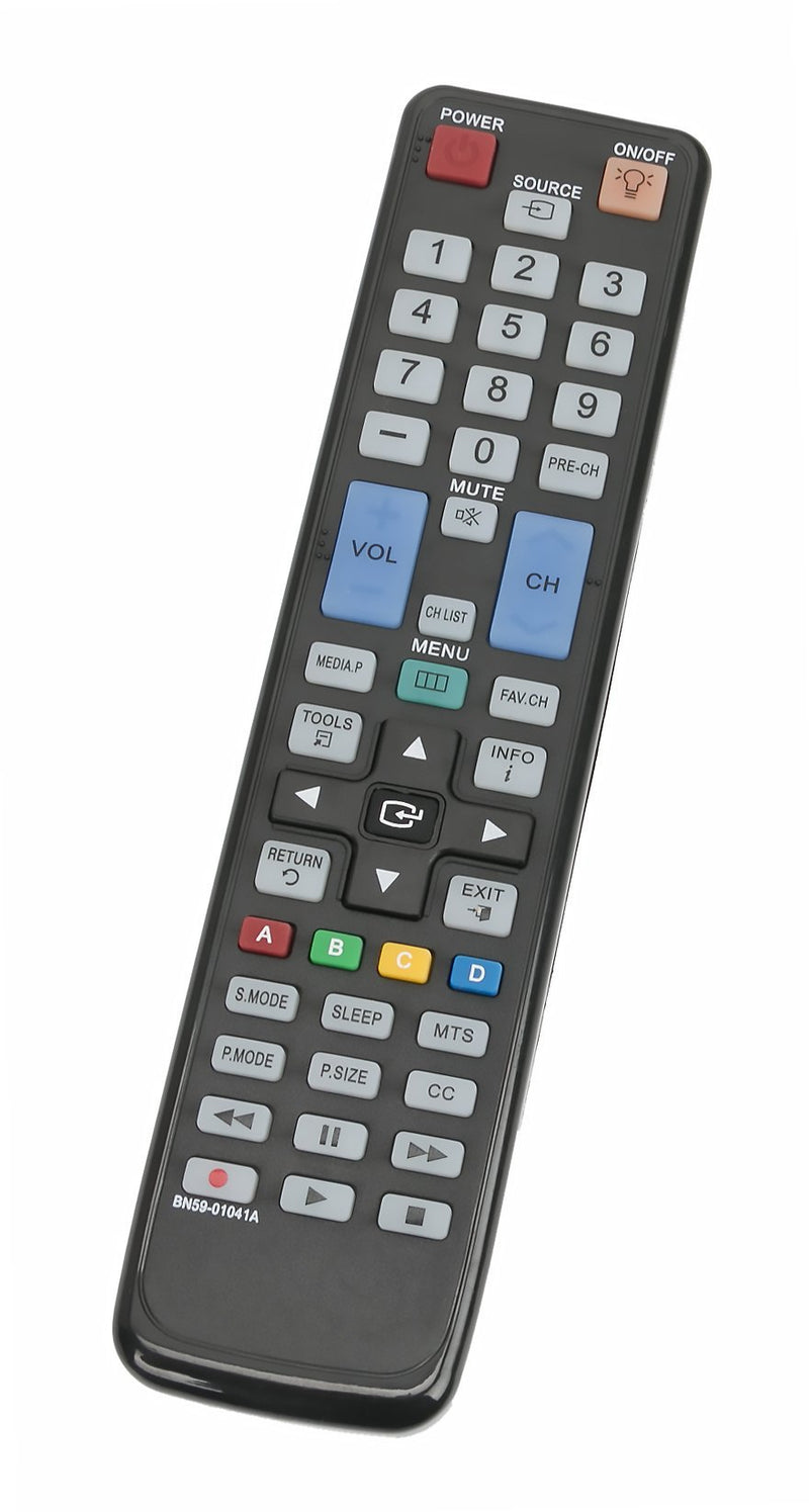 BN59-01041A Replace Remote for Samsung TVs LN46C630K1F LN46D610M4F LN37C550J1F LN32C550J1F LN40C550J1F LN40C610N1F LN40C630K1F PN50C590G4F PN58C550G1F PN63C550G1F PN63C590G4F - LeoForward Australia