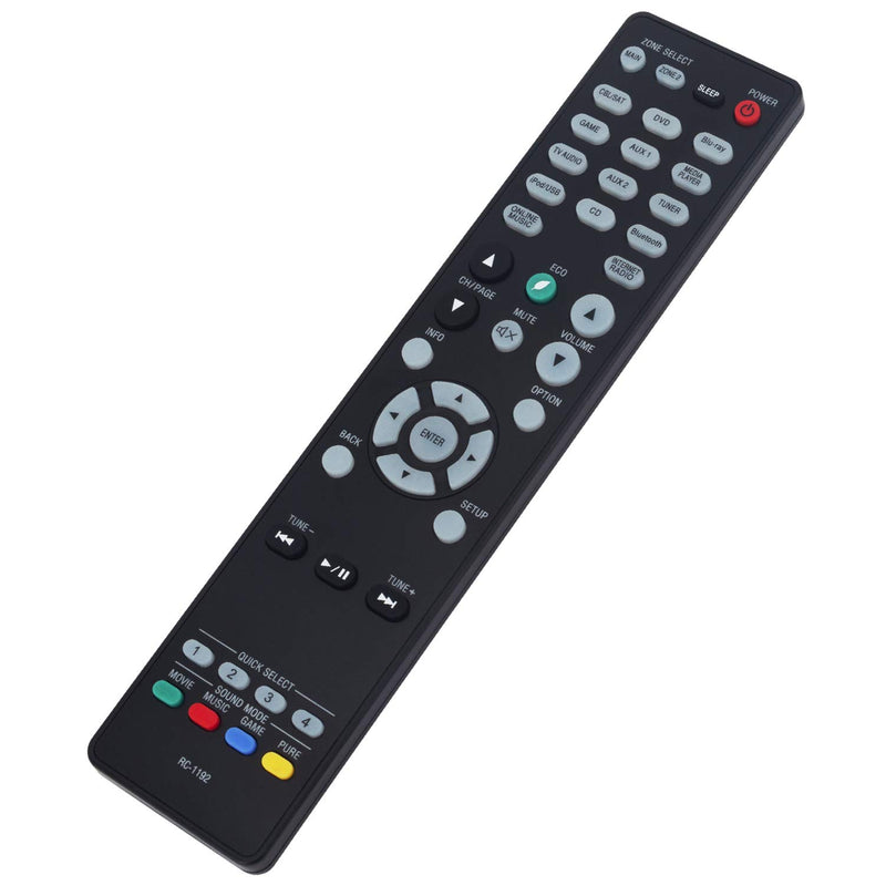 RC-1192 Replacement Remote Control Applicable for Denon AV Receiver AVR-X3100W AVR-X2100W AVR-X3200W AVR-S900W AVR-X2200W AVR-S910W AVR-X5200W AVR-X3300W - LeoForward Australia