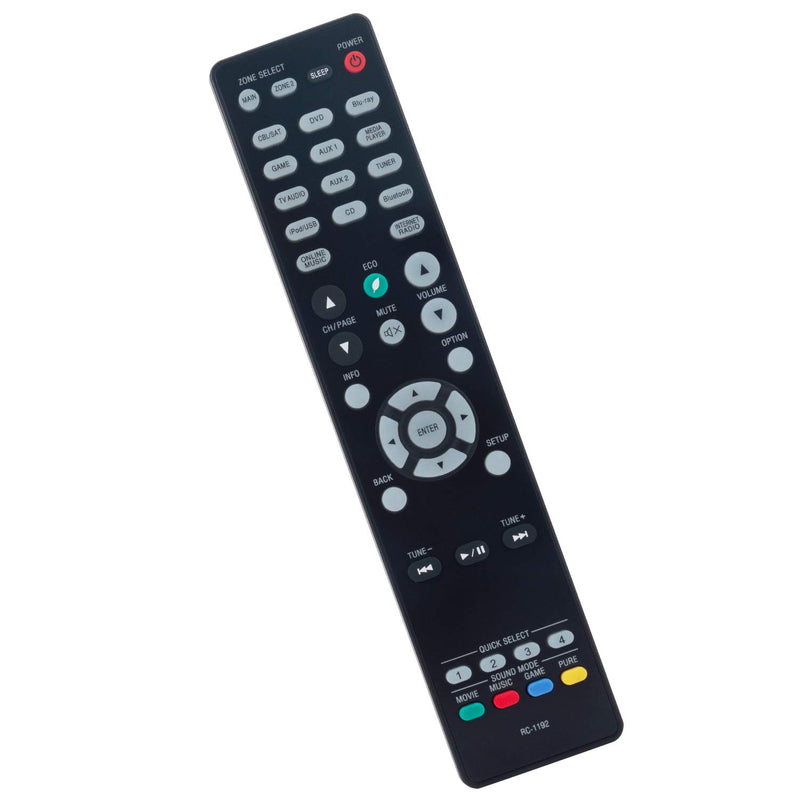 RC-1192 Replacement Remote Control Applicable for Denon AV Receiver AVR-X3100W AVR-X2100W AVR-X3200W AVR-S900W AVR-X2200W AVR-S910W AVR-X5200W AVR-X3300W - LeoForward Australia