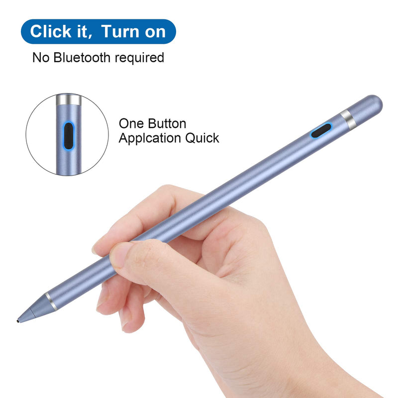 Active Stylus Pens for Touch Screens, Active Pencil Smart Digital Pens Fine Point Stylist Pen Compatible with iPhone iPad,Samsung/Android Smart Phone&Tablet Writing Drawing by maylofi (Blue) Blue - LeoForward Australia