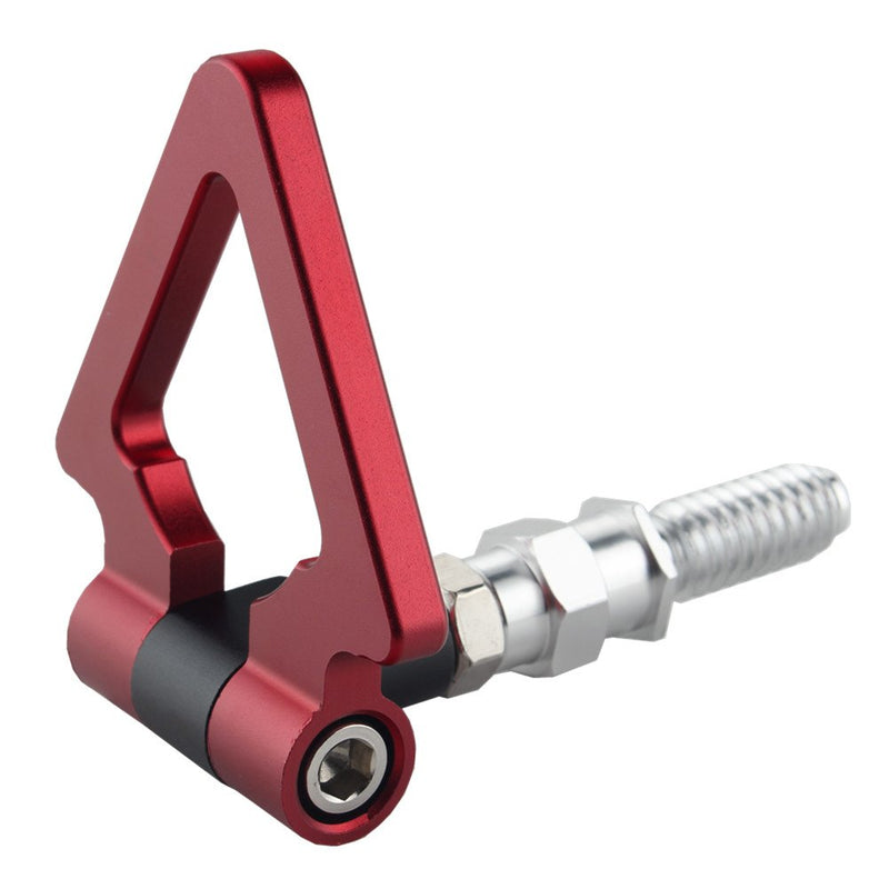 DEWHEL Triangle Tow Hooks Ring Front Rear Red Fits Euro Auto BMW E46 E81 E30 E36 E90 E91 E92 E93 1 3 5 6 7 Series & Mini Cooper Red-Euro Car - LeoForward Australia
