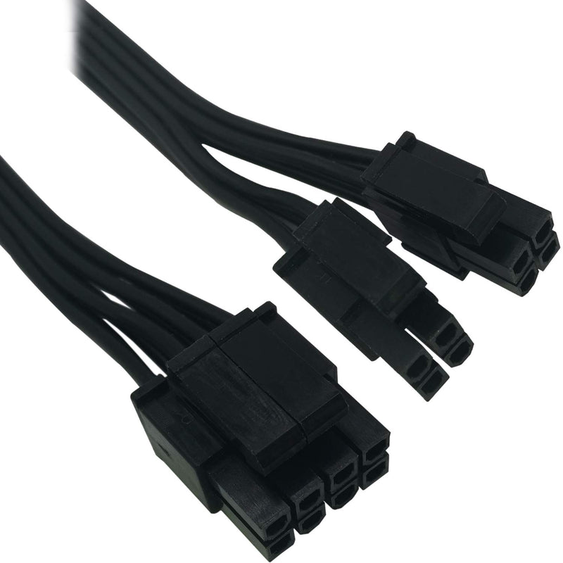 (2-Pack) COMeap Motherboard ATX CPU 8 Pin (4+4) Male to Female Extension Cable for Power Supply PSUs 9.5-inch(24cm) - LeoForward Australia