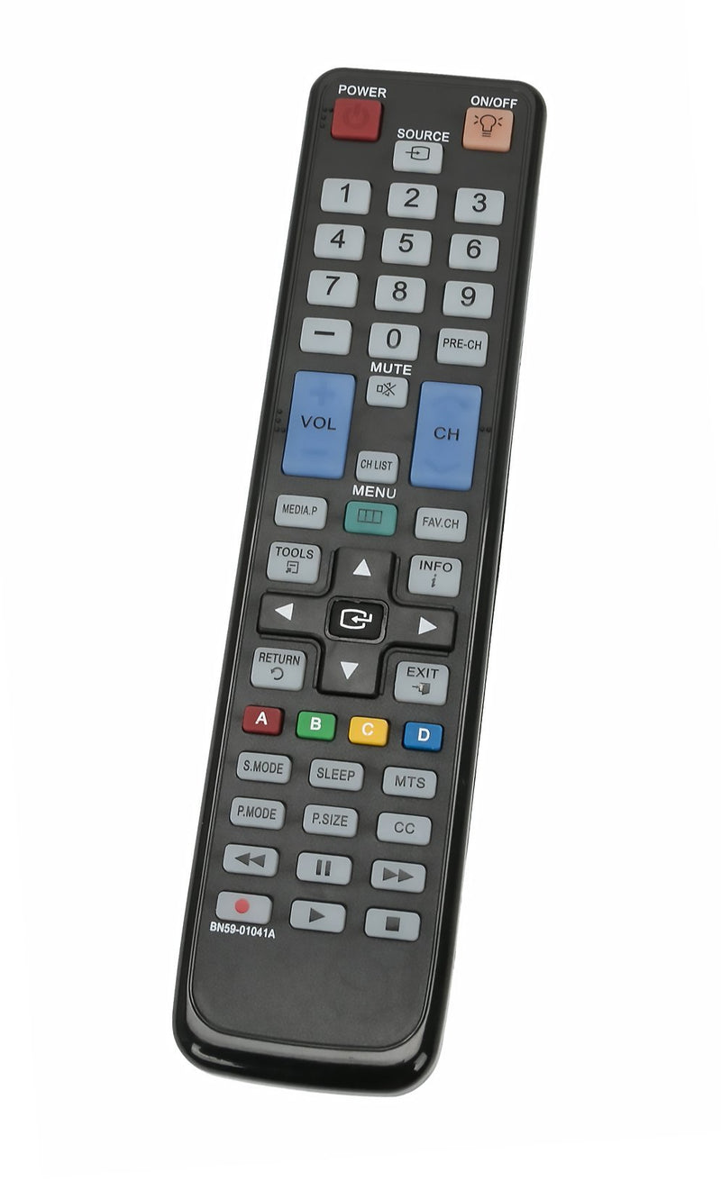 BN59-01041A Replace Remote for Samsung TVs LN46C630K1F LN46D610M4F LN37C550J1F LN32C550J1F LN40C550J1F LN40C610N1F LN40C630K1F PN50C590G4F PN58C550G1F PN63C550G1F PN63C590G4F - LeoForward Australia