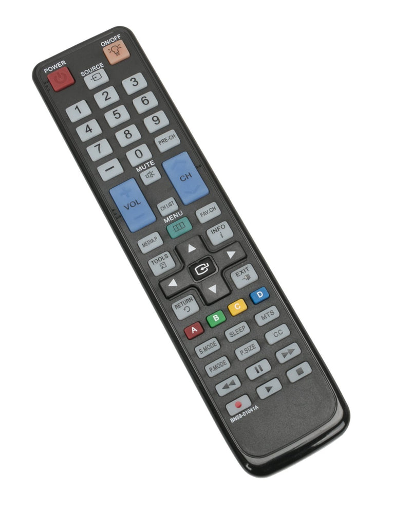 BN59-01041A Replace Remote for Samsung TVs LN46C630K1F LN46D610M4F LN37C550J1F LN32C550J1F LN40C550J1F LN40C610N1F LN40C630K1F PN50C590G4F PN58C550G1F PN63C550G1F PN63C590G4F - LeoForward Australia