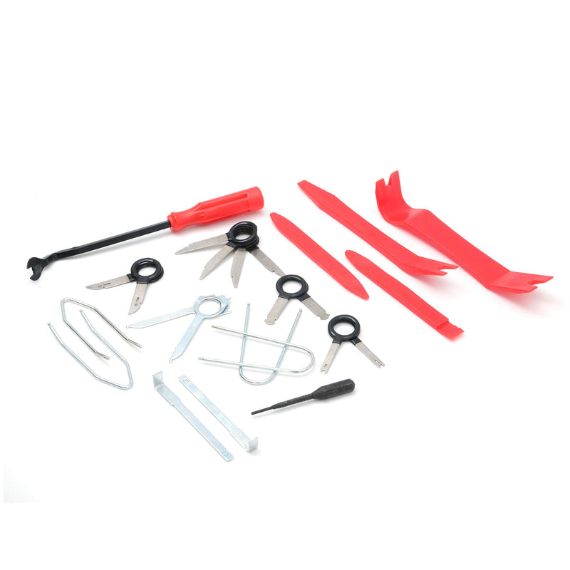 AFA Tooling Professional 20 Pcs Radio Removal Tool Kit with 4 Pcs Panel Removal Tools and Fastener Remover 25pcs set - LeoForward Australia