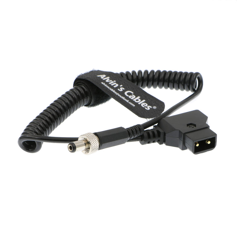 Alvin's Cables D-Tap to Locking DC Coiled Power Cable for Video Devices PIX E7 PIX E5 7 Touchscreen Display Hollyland Mars 400s Straigth Lock DC to Dtap Coiled Cable 1 - LeoForward Australia