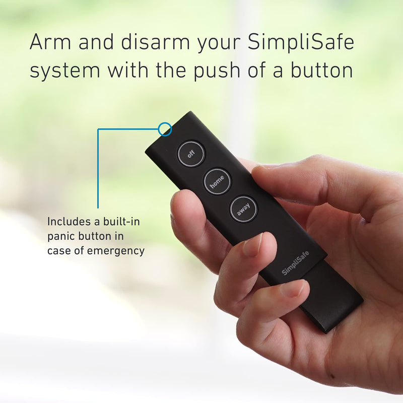 SimpliSafe KeyFob - Arm and Disarm Remotely - Built-in Panic Button - Compatible with SimpliSafe Home Security System (New Gen) - LeoForward Australia