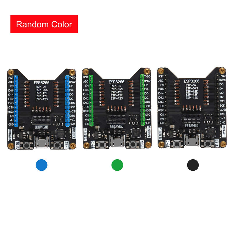 DORHEA ESP8266 Code Burner Firmware Downloader Flash Download Tool Test Board + 5pcs ESP-12E ESP12E WiFi Module Compatible with Ardu-ino, Wireless Transmission Serial Transceiver Receiver - LeoForward Australia