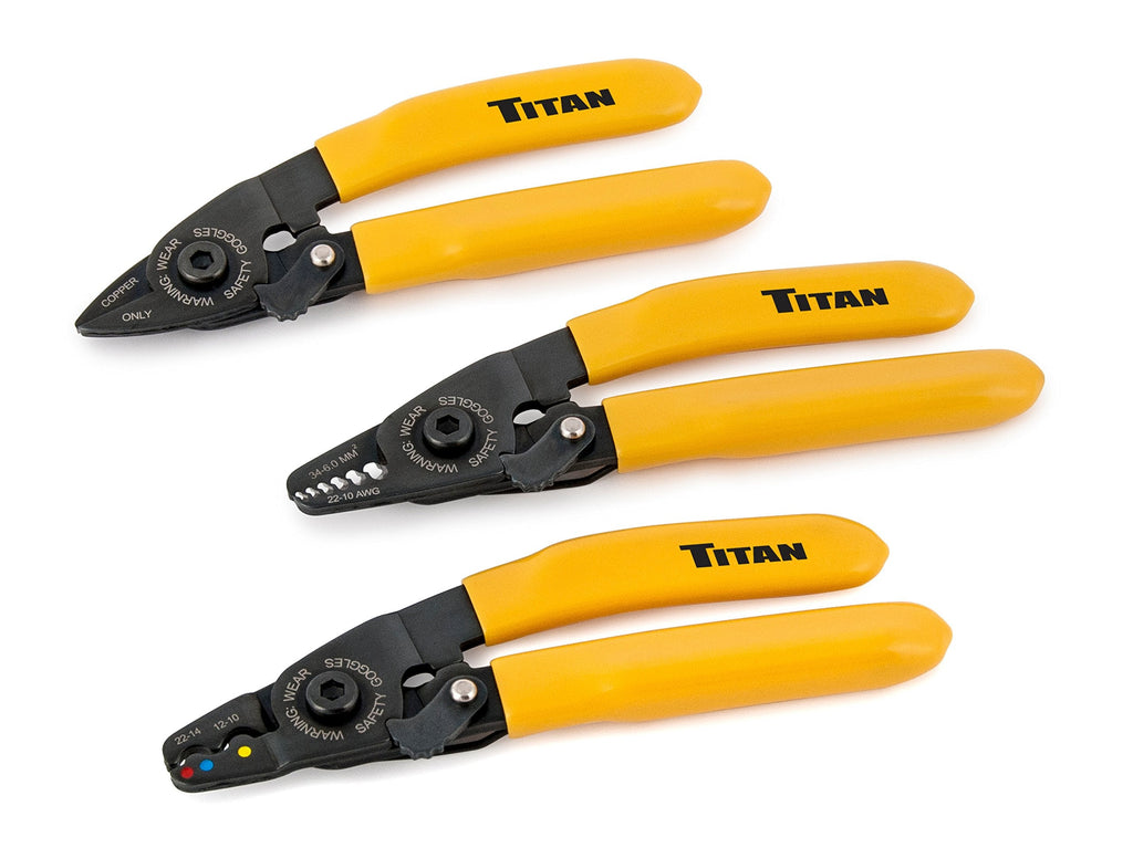  [AUSTRALIA] - TITAN 11476 Electrical Tool Set (3 Piece Mini)