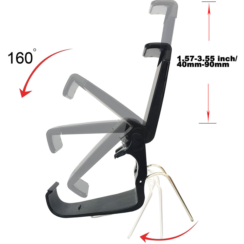 WEPIGEEK Foldable Controller Mobile Phone Holder/Cellphone Clamp/Clip Compatible with Microsoft Xbox One/Xbox One S/Steelseries Nimbus/SteelSeries Stratus XL/Steam Controllers(not Controller) - LeoForward Australia