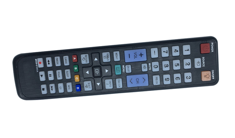 BN59-01041A Replace Remote for Samsung TVs LN46C630K1F LN46D610M4F LN37C550J1F LN32C550J1F LN40C550J1F LN40C610N1F LN40C630K1F PN50C590G4F PN58C550G1F PN63C550G1F PN63C590G4F - LeoForward Australia