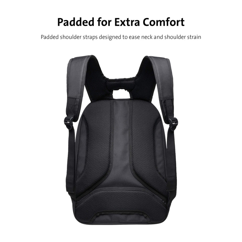 Kensington Triple Trek Slim Backpack for MacBooks, Chromebooks, Tablets & Ultrabooks up to 13-Inch-14-Inch (K62591AM), Black - LeoForward Australia