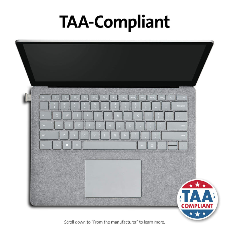 Kensington VeriMark IT Fingerprint Key - FIDO2/WebAuth, Windows Hello & Windows Hello for Business (K64704WW) For Multiple PC's - LeoForward Australia