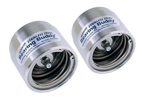 Bearing Buddy 42104 Stainless Steel Bearing Protector - 1.980" Diameter, Pair - LeoForward Australia