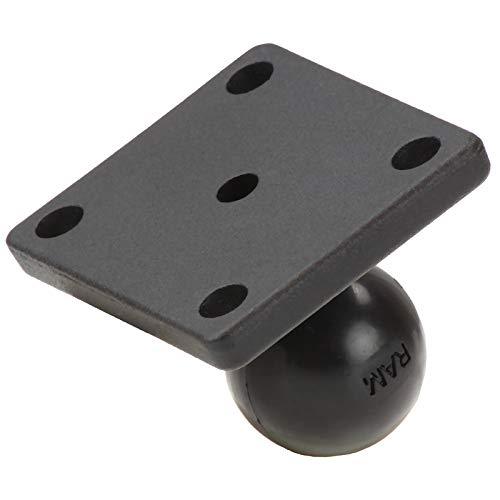 RAM Mounts Ball Adapter with AMPS Plate RAM-B-347U with B Size 1" Ball Standard Packaging - LeoForward Australia