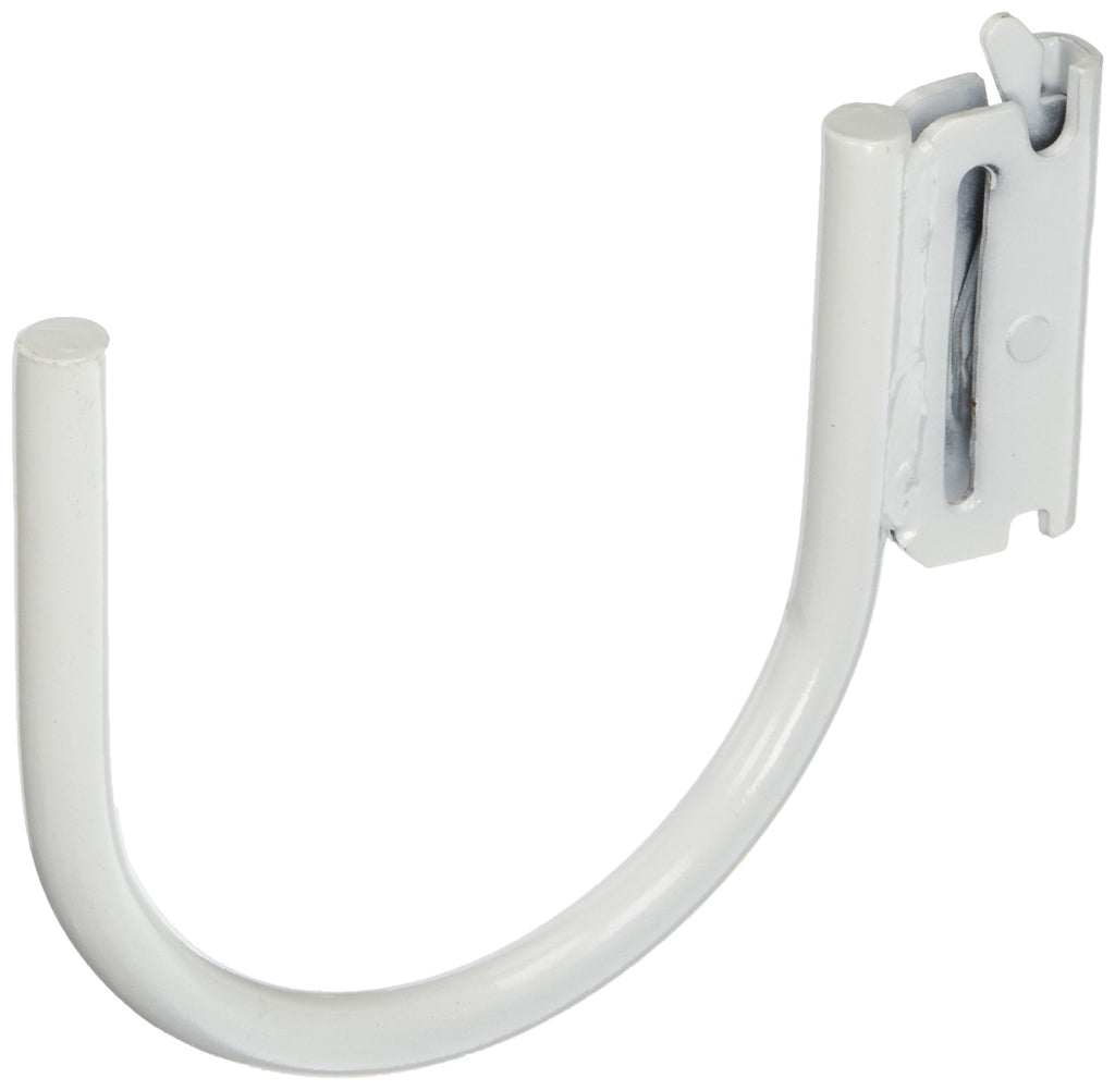  [AUSTRALIA] - Buyers Products 01120 E-Track 4.25 Inch Curved J-Hook, White