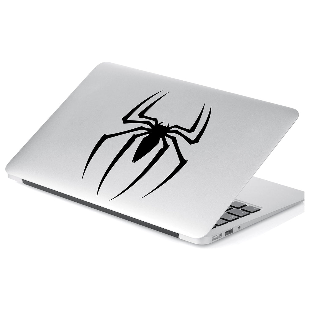  [AUSTRALIA] - Yoonek Graphics Spider Man Decal Sticker for Car Window, Laptop and More. # 517 (4" x 2.8", Black) 4" x 2.8"