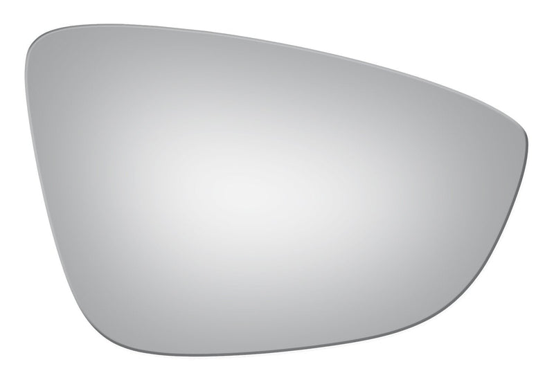 Burco 5385 Convex Passenger Side Power Replacement Mirror Glass (Mount Not Included) Compatible with 09-16 Volkswagen CC 2009-2016 Volkswagen Eos 11-15 Volkswagen Jetta 12-16 Volkswagen Passat - LeoForward Australia