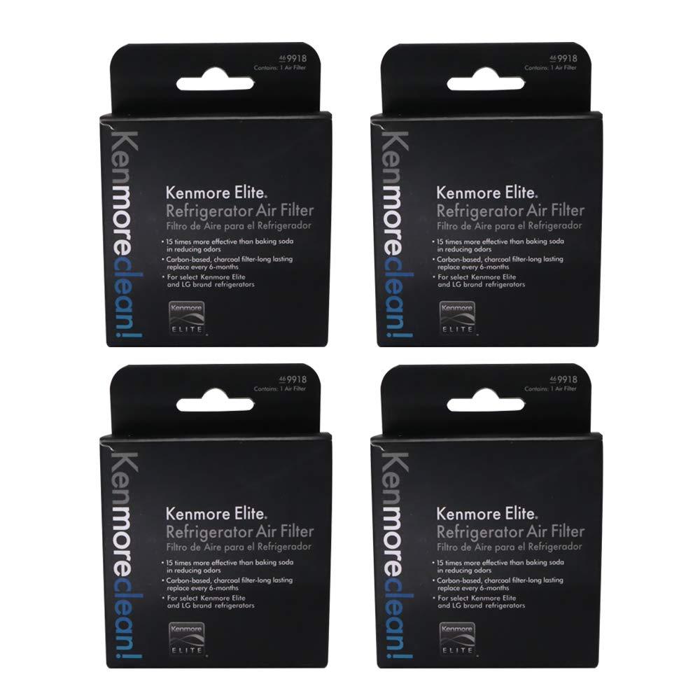4 Pack Kenmore Elite 469918 Refrigerator Air Filter (4) - LeoForward Australia