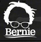  [AUSTRALIA] - Bernie Sanders Decal Vinyl Sticker|Cars Trucks Vans Walls Laptop| White |5.5 x 5 in|LLI089